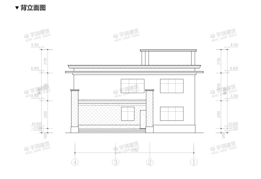 175平現(xiàn)代新農(nóng)村復(fù)式小別墅設(shè)計(jì)圖