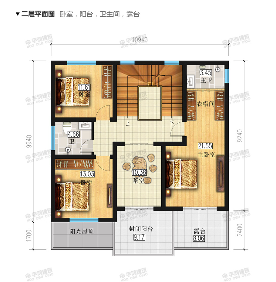 27x25米帶庭院新農(nóng)村別墅設(shè)計圖紙