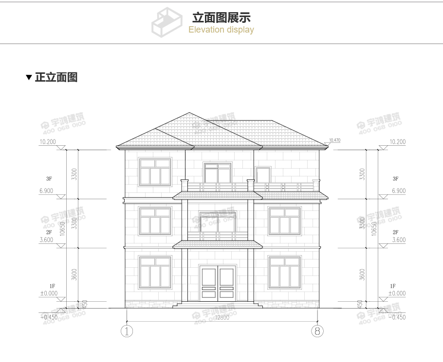 30萬樸素農(nóng)村別墅設(shè)計圖紙及效果圖