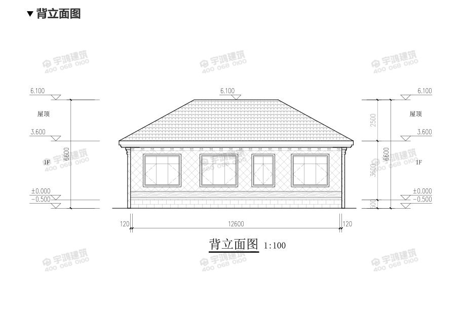 12萬(wàn)精致農(nóng)村一層平房設(shè)計(jì)圖，簡(jiǎn)單時(shí)尚實(shí)用