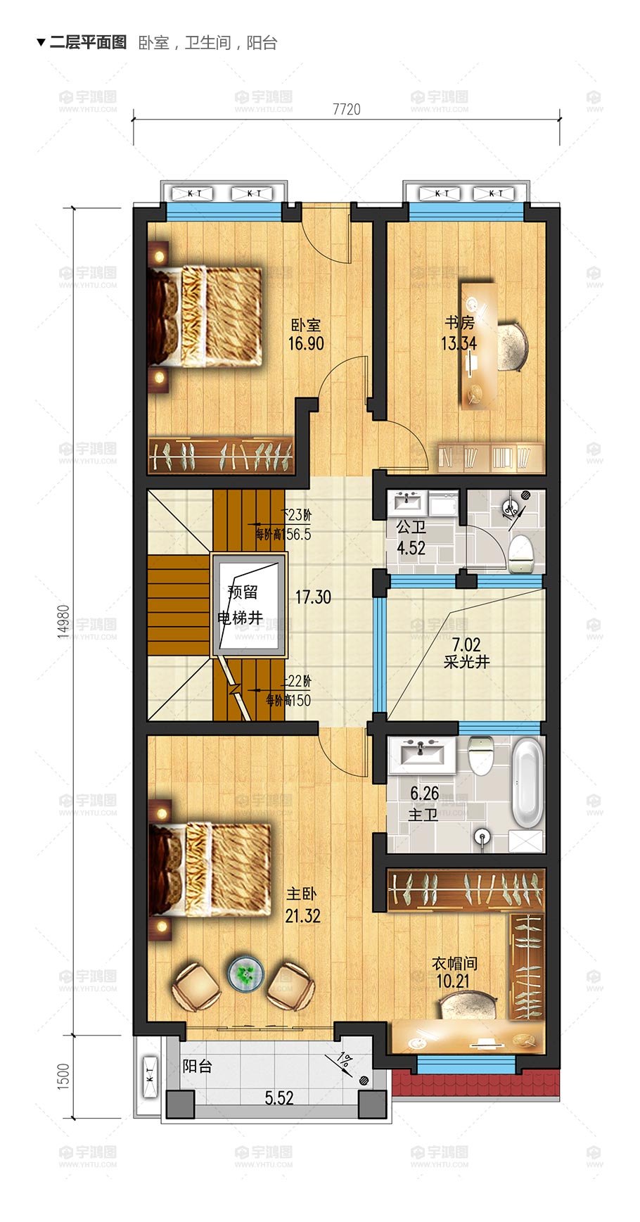 帶庭院漂亮三層歐式農(nóng)村小別墅設計圖紙及效果圖片